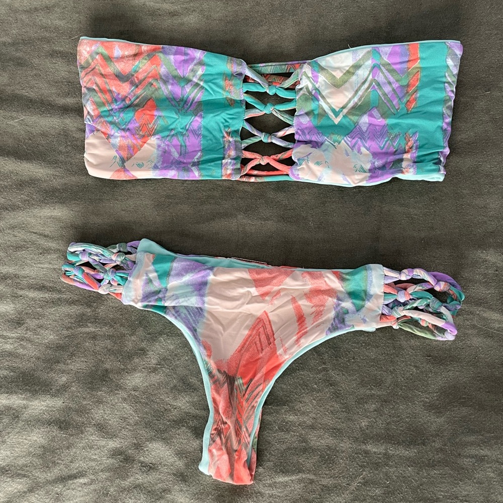 San Lorenzo Reversible Bikini Set (S)